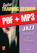 Guitar Training Session - Standards & rítmicas jazz (pdf + mp3)