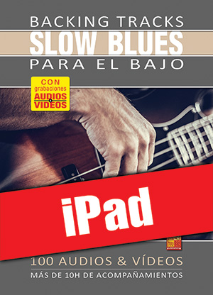 Backing tracks Slow Blues para el bajo (iPad)