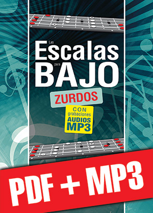 Las escalas para bajo - zurdos (pdf + mp3)