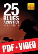 25 blues acustici alla chitarra (pdf + video)