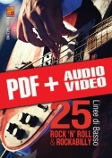 25 linee di basso rock ’n’ roll & rockabilly (pdf + mp3 + video)