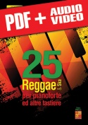 25 reggae & ska per pianoforte ed altre tastiere (pdf + mp3 + video)