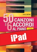 50 canzoni con 6 accordi al pianoforte (iPad)