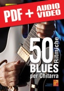 50 ritmiche blues per chitarra (pdf + mp3 + video)