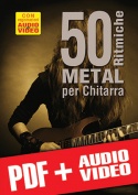 50 ritmiche metal per chitarra (pdf + mp3 + video)