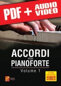 Accordi per pianoforte - Volume 1 (pdf + mp3 + video)