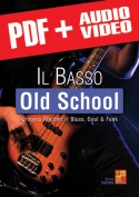 Il basso old school (pdf + mp3 + video)