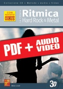 La chitarra ritmica hard rock & metal in 3D (pdf + mp3 + video)