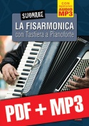 Suonare la fisarmonica con tastiera a pianoforte (pdf + mp3)