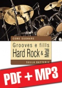 Grooves e fills hard rock & metal sulla batteria (pdf + mp3)