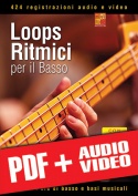 Loops ritmici per il basso (pdf + mp3 + video)