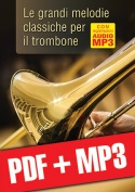 Le grandi melodie classiche per il trombone (pdf + mp3)