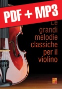 Le grandi melodie classiche per il violino (pdf + mp3)