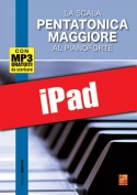 La scala pentatonica maggiore al pianoforte (iPad)
