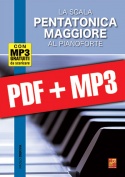 La scala pentatonica maggiore al pianoforte (pdf + mp3)