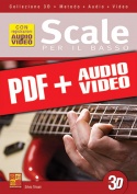 Scale per il basso in 3D (pdf + mp3 + video)