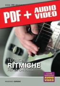 Tecniche ritmiche per la chitarra (pdf + mp3 + video)