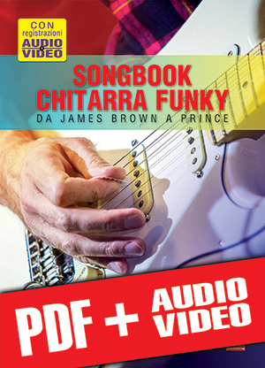 Songbook Chitarra Funky (pdf + mp3 + video)