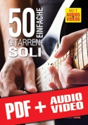 50 Einfache Gitarren-Soli (pdf + mp3 + videos)