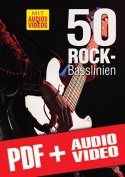 50 Rock-Basslinien (pdf + mp3 + videos)