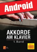Akkorde am Klavier - 1. Band (Android)