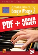 Anfängerkurs für Boogie-Woogie-Piano in 3D (pdf + mp3 + videos)