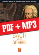 Bach an der Gitarre (pdf + mp3)