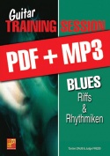 Guitar Training Session - Blues ﻿- Riffs & Rhythmiken (pdf + mp3)