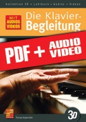 Die Klavier-Begleitung in 3D (pdf + mp3 + videos)