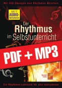 Der Rhythmus im Selbstunterricht - Gitarre (pdf + mp3)