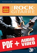 Die Rock-Gitarre in 3D (pdf + mp3 + videos)