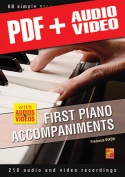 First Piano Accompaniments (pdf + mp3 + videos)
