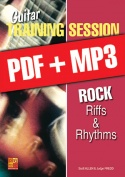 Guitar Training Session - Rock Riffs & Rhythms (pdf + mp3)