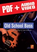 Old School Bass - R&B, Soul & Funk Grooves (pdf + mp3 + videos)