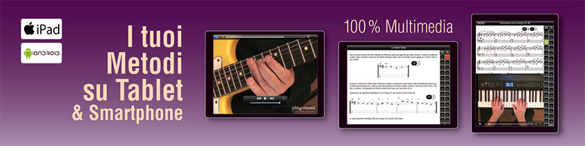 Metodi di musica per tablet iPad o Android
